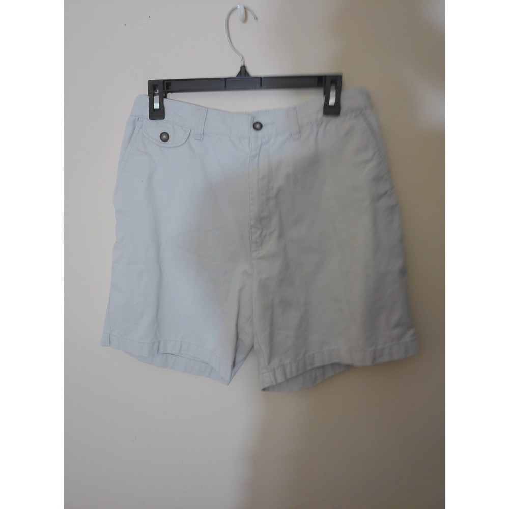 Towncraft Shorts Mens 34 Khaki Vintage Inspo Stain Release Chino Fisherman